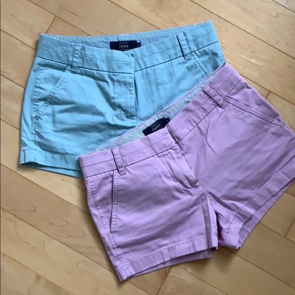 J. Crew Pants - JCrew Chino shorts - two pairs!!